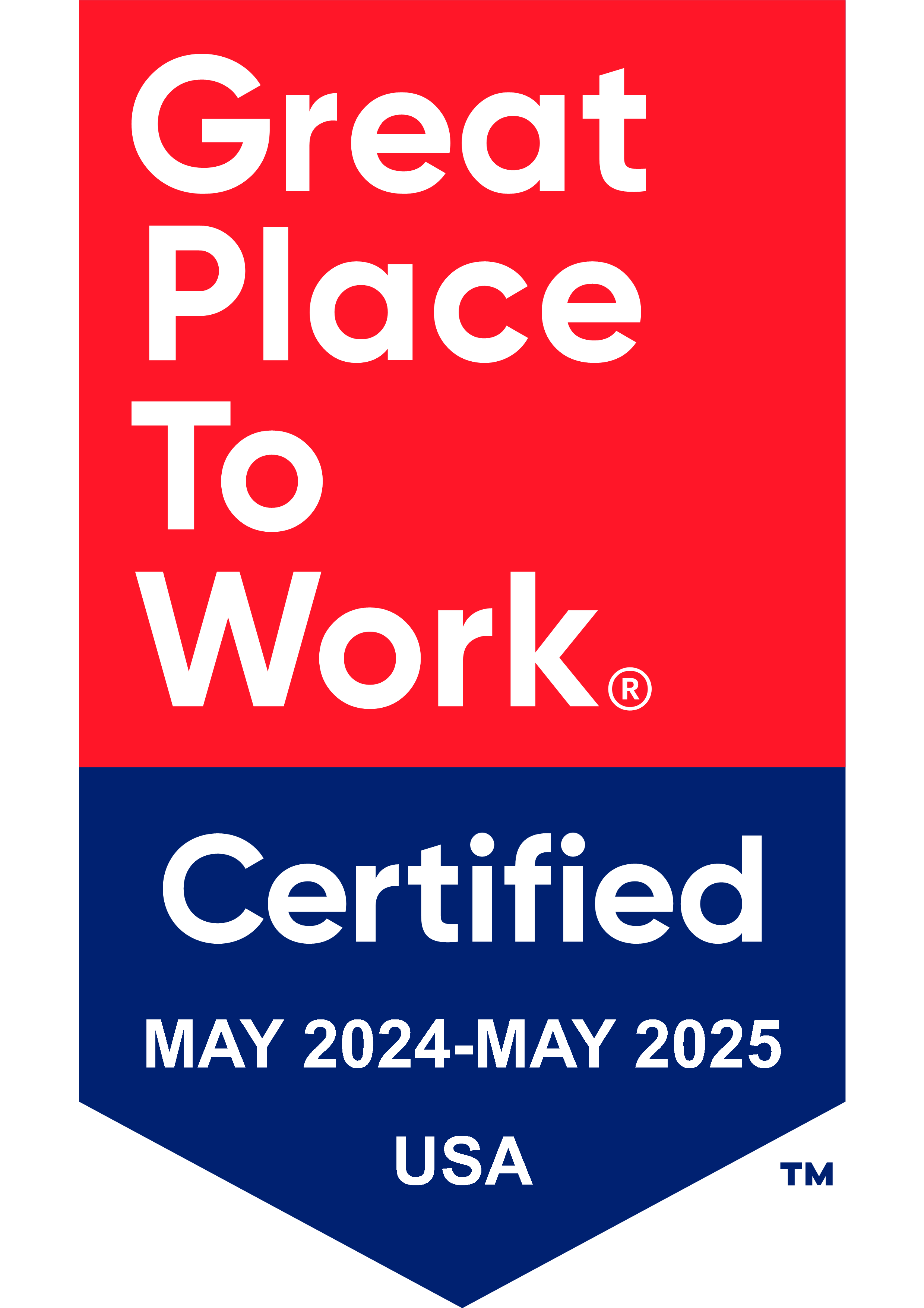 Great Place To Work | 2024 Certification Badge