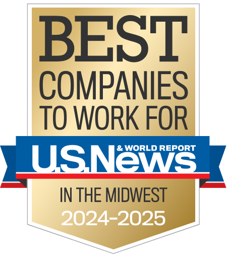 Best Companies to Work for In The Midwest | U.S. News & World Report 2024 | logo