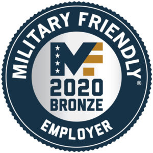 Military Friendly Employer Bronze 2020