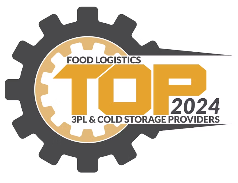 Food Logistics Top 3PL & Cold Storage Providers | Logo | 2024