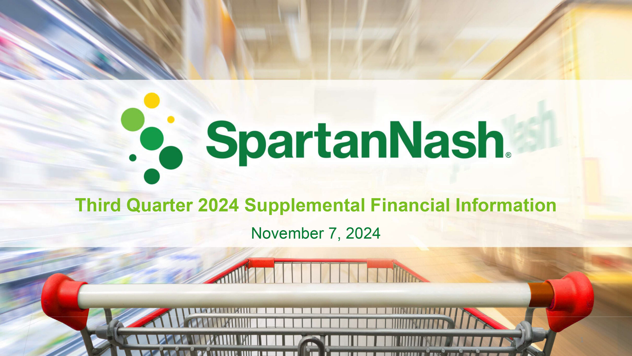 SpartanNash Announces Third Quarter Fiscal 2024 Results